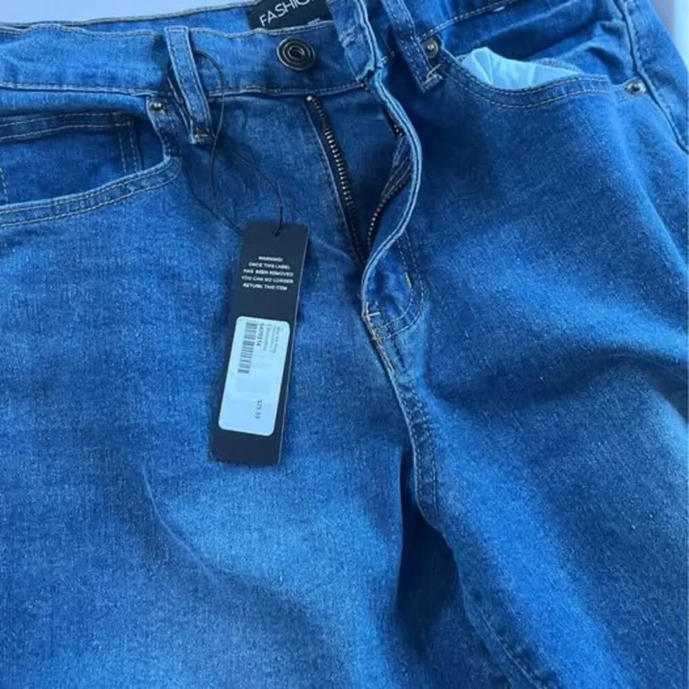 Fashion Nova Wide Leg Denim Jeans